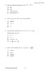 2012 Trial Mathematics paper