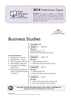 2014 Trial Prelim (Yr 11) Business Studies