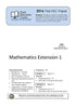 2016 Trial HSC Ext 1 Mathematics