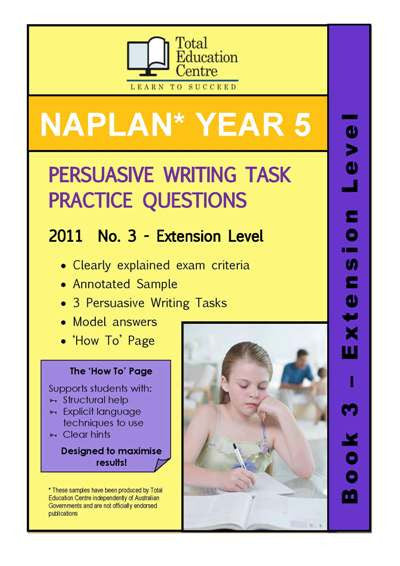 Yr 5 Extension Persuasive Writing